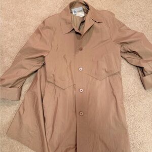 London Fog Women’s Brown Trench Coat size 14